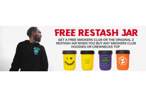 FREE RESTASH JAR - The Smokers Club