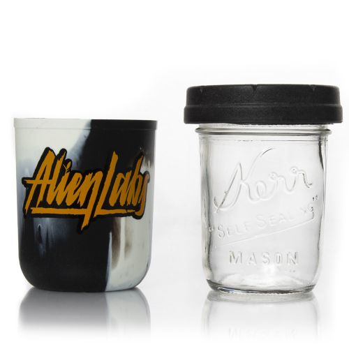 You Are Not Alone 8oz AlienLabs Mason Stash Jar - RE:STASH