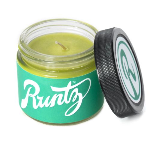 Soy Aromatherapy Candle Green  by Runtz