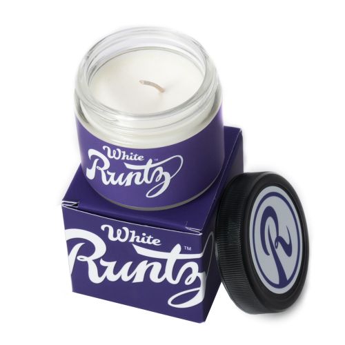 Soy Aromatherapy Candle White  by Runtz