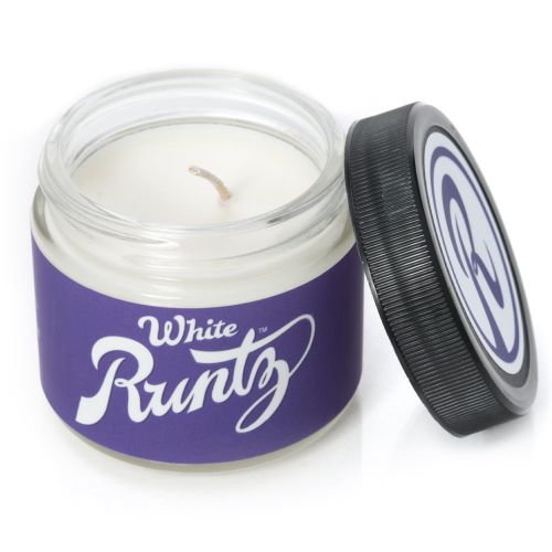 Soy Aromatherapy Candle White  by Runtz