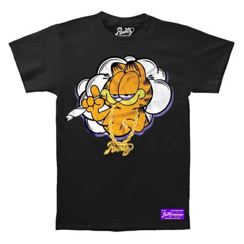 Baked Cat T-Shirt Black by Runtz