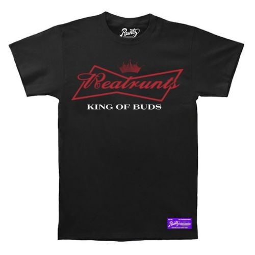 King Of Buds T-Shirt Black by Runtz