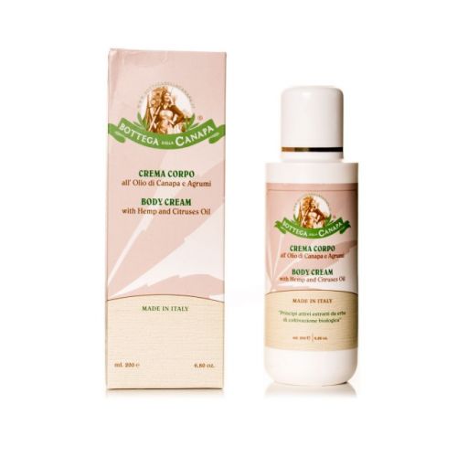 Citruses & Hemp Body Cream by Bottega Della Canapa