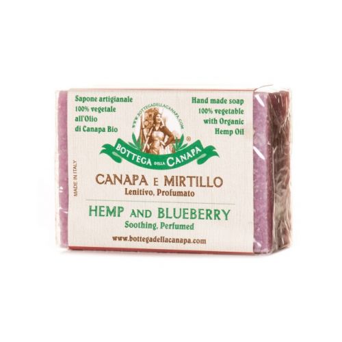 Blueberry Hemp Soap by Bottega Della Canapa