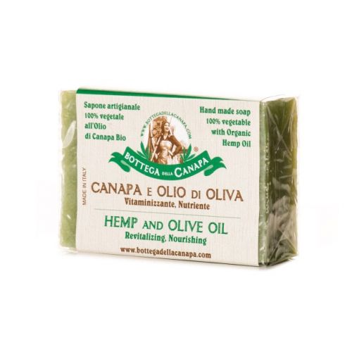 Olive Oil Hemp Soap by Bottega Della Canapa