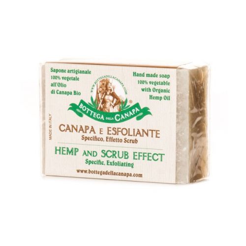 Scrub Effect Hemp Soap by Bottega Della Canapa