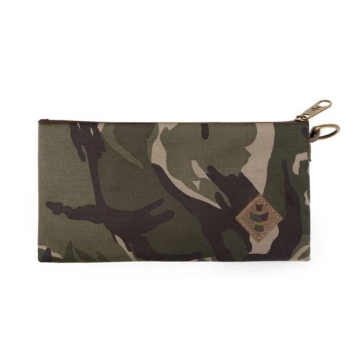 The Broker Camo (Canvas Collection) Money Bag with Velcro & Zip - Revelry