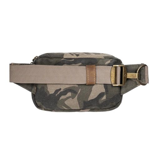 The Companion Brown Camo Cross Body Waist Bag by Revelry Supply