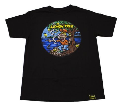 Crazy Shawn T shirt - Black - Lemon Life SC