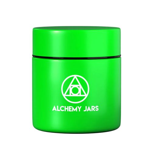 Lime Green Vacuum Insulated 50ml Jar by Alchemy Jars