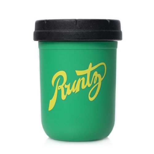 Green & Yellow 8oz Runtz Mason Stash Jar - RE:STASH