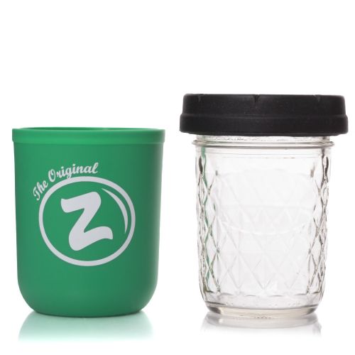 Green Zkittlez 8oz Mason Stash Jar - RE:STASH