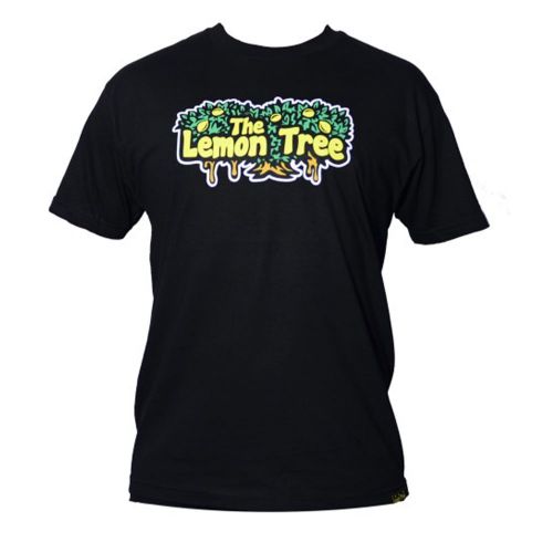 The Lemon Dripping Tree T-Shirt - Black - Lemon Life SC