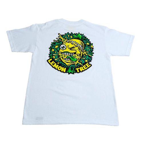 The Lemon Tree Dripping Tree T-Shirt - White - Lemon Life SC 