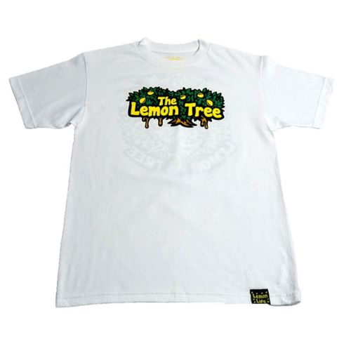 The Lemon Tree Dripping Tree T-Shirt - White - Lemon Life SC 