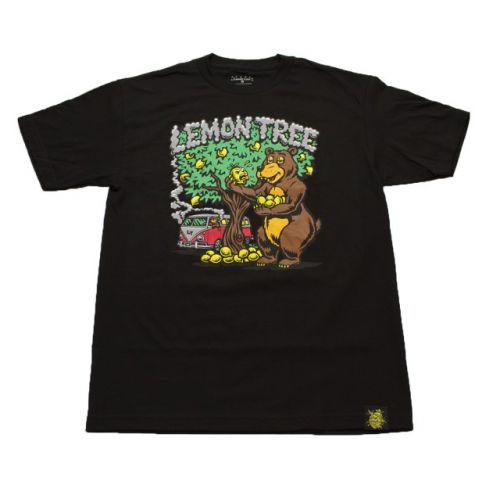 Lemon Bear T-shirt Black - Lemon Life SC