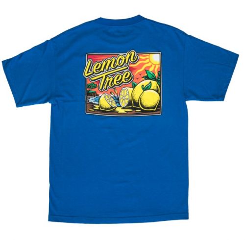 Lemon Tree Sunset T-Shirt - Lemon Life SC - Blue