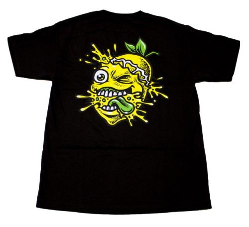 Lemon Tree Colour Splat T-Shirt - Black - Lemon Life SC