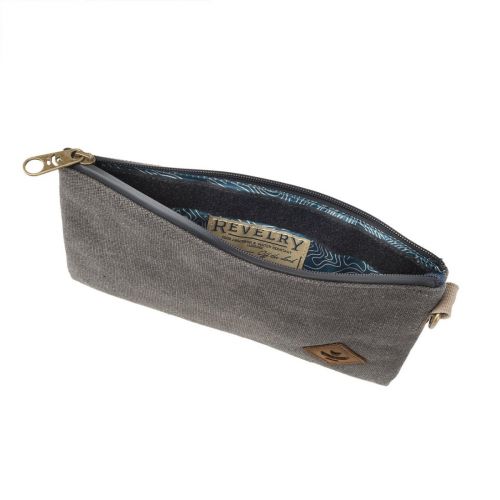 The Broker (Canvas Collection) Money Bag with Velcro & Zip - Revelry