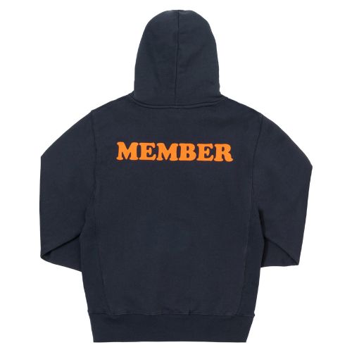 Member Oversized Hoodie  - Navy By The Smokers Club