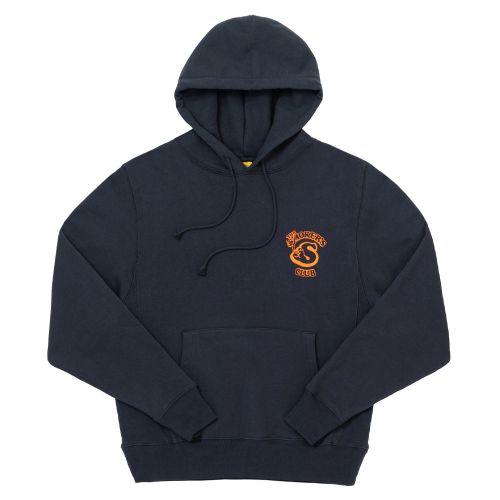 Member Oversized Hoodie  - Navy By The Smokers Club