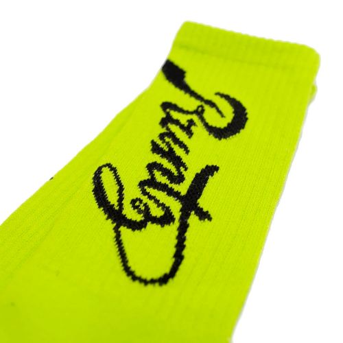 Runtz Socks - Lime Green & Black