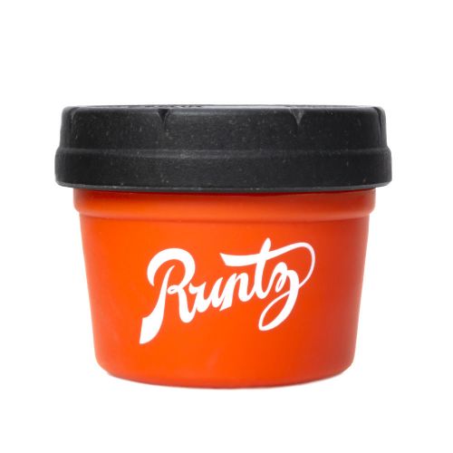 Orange & White 4oz Runtz Mason Stash Jar - RE:STASH