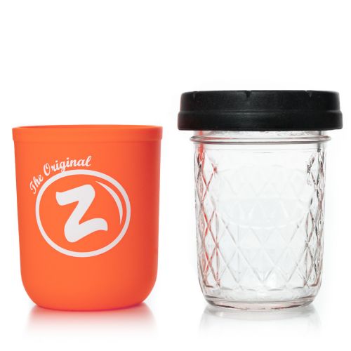 Orange Zkittlez 8oz Mason Stash Jar - RE:STASH