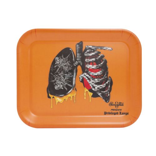 PrivilegedLungs Biodegradable Tray by Pure Sativa 