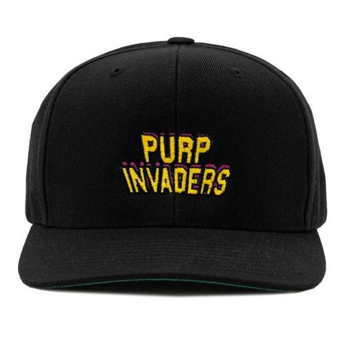 Purp Invaders SnapBack Cap  By The Smokers Club