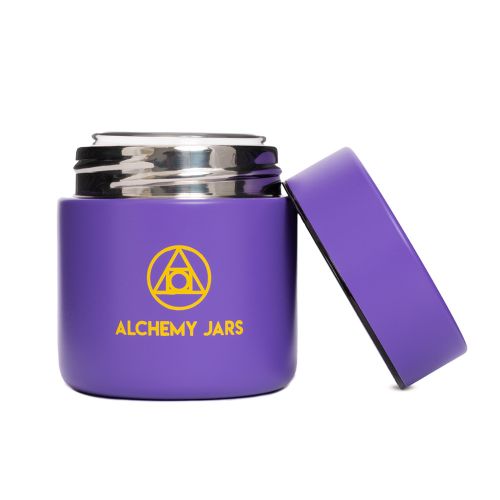 Lakers Purple Vaccum Insulated 50ml Jar by Alchemy Jars 