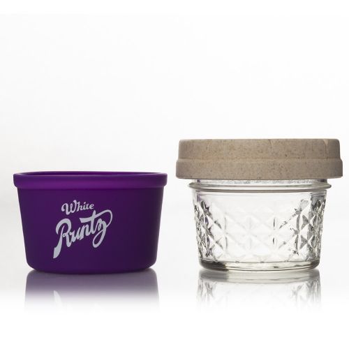 Purple 4oz Runtz Mason Stash Jar - RE:STASH