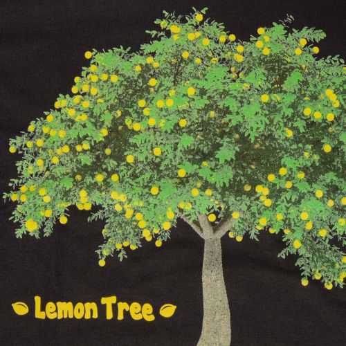 Real Lemon Tree T-Shirt - Black - Lemon Life SC