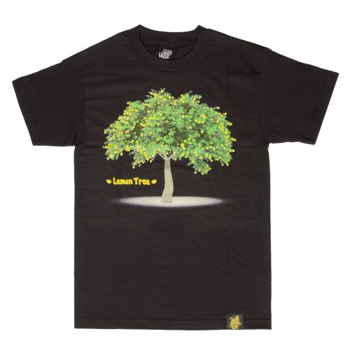 Real Lemon Tree T-Shirt - Black - Lemon Life SC