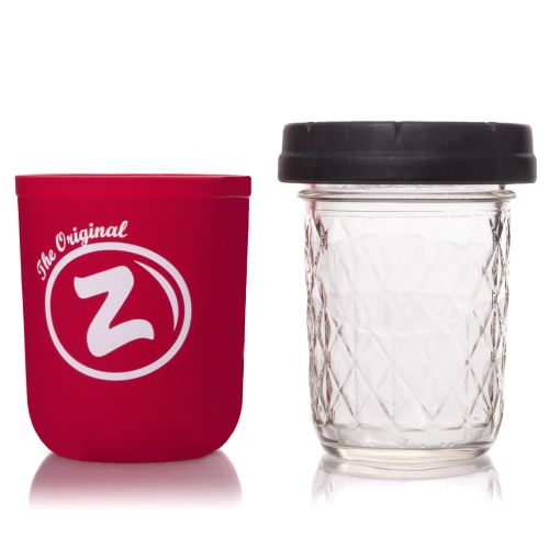 Red Zkittlez 8oz Mason Stash Jar - RE:STASH