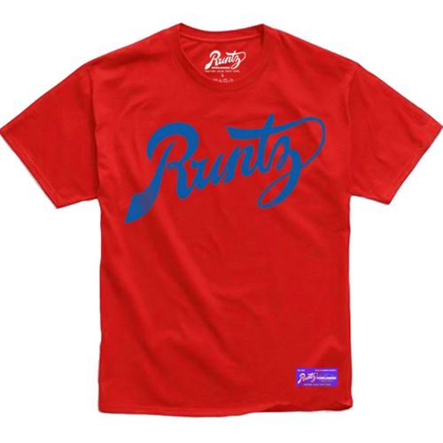 Script T-Shirt Red by Runtz