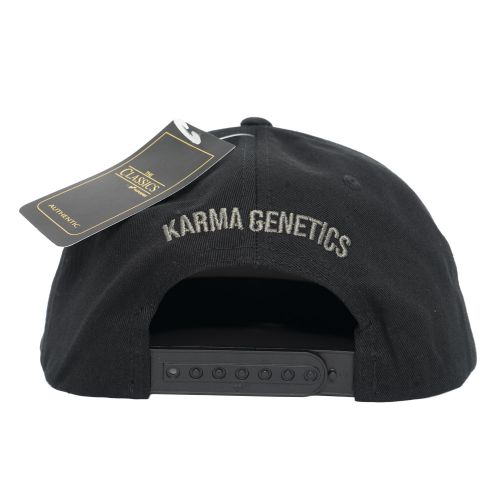 Karma Genetics Sowahh Snapback in Grey /Black