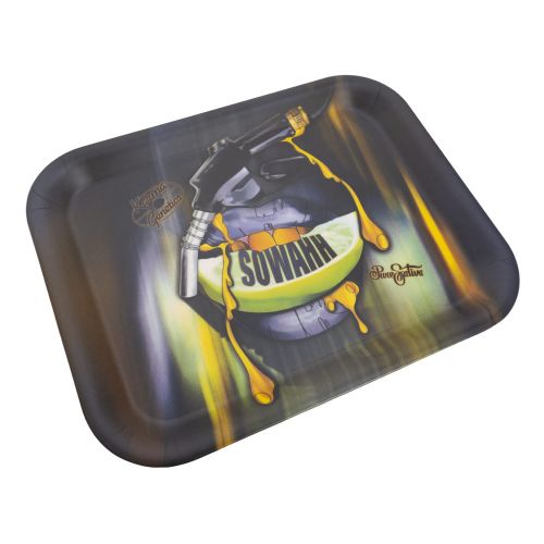 Karma Genetics Sowahh Biodegradable Rolling Tray by Pure Sativa 