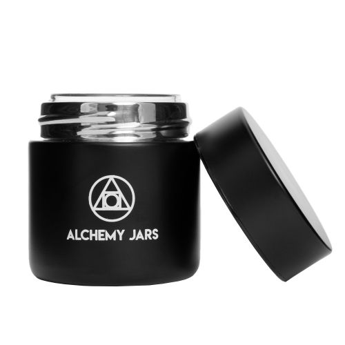 Black Vacuum Insulated 50ml Jar by Alchemy Jars 