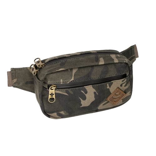 The Companion Brown Camo Cross Body Waist Bag by Revelry Supply