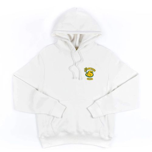 The Smoker's Club Logo Hoodie - White By The Smokers Club