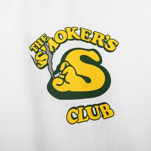 The Smoker's Club Logo T-Shirt - White By The Smokers Club