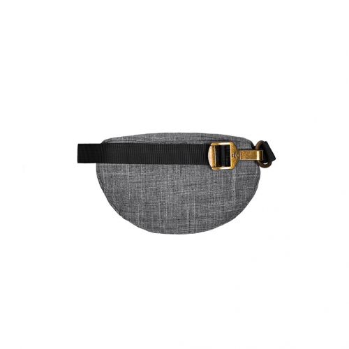 The Amigo Crosshatch Grey Cross Body Waist Bag - Revelry Supply 