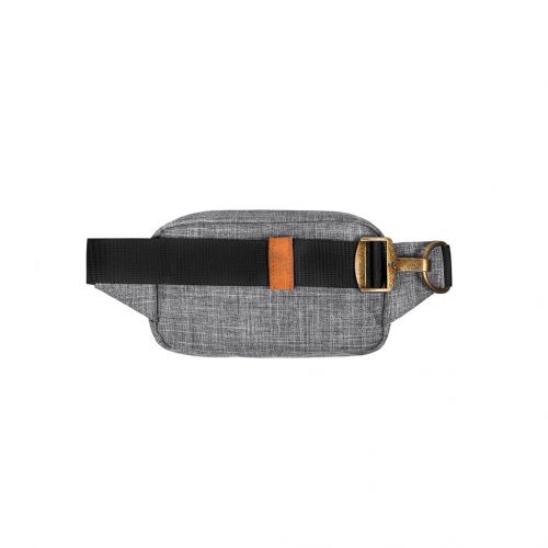 The Companion Crosshatch Grey Cross Body Waist Bag - Revelry Supply 