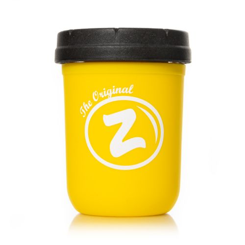 Yellow Zkittlez 8oz Mason Stash Jar - RE:STASH