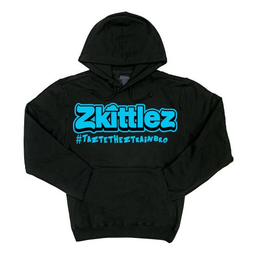 The Original Z Taste The Z Train Teal Hoodie