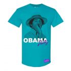 Obama T-Shirt By Runtz - Teal