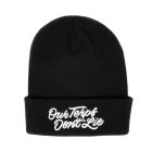 Our Terps Don't Lie Black Beanie Hat by DNA Genetics 