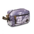 The Stowaway (Canvas Collection) Toiletry Kit in Tie Dye by Revelry 